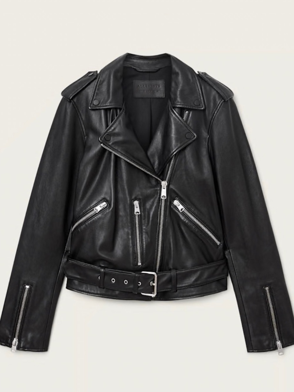 BALFERN LEATHER BIKER JACKET